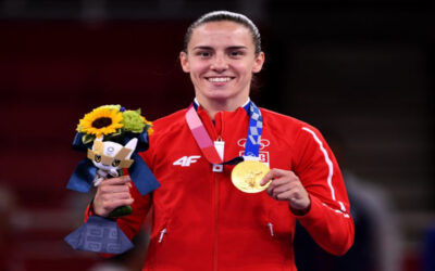 Zlatna karatistkinja Jovana Preković