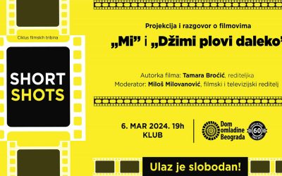 Short shots: Filmovi Tamare Broćić u DOB-u