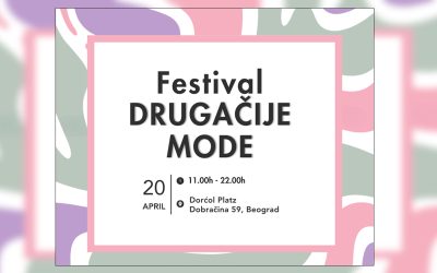Festival drugačije mode 20. aprila na Dorćol Platz-u