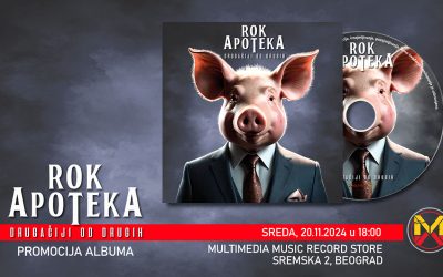 Promocija albuma „Drugačiji od drugih“ benda Rok apoteka