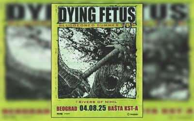 Dying Fetus i Rivers of Nihil u ponedeljak u Bašti KST-a, objavljena i satnica