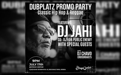DJ Jahi (SAD) na DubPlatz promo žurci