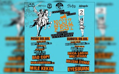 Objavljena satnica Nojz festa