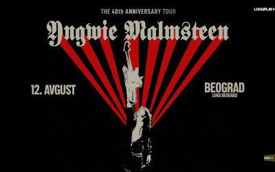 Yngwie Malmsteen će zagrmeti Lukom Beograd uz više od 30 Marshall pojačala
