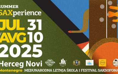 Jubilarni deseti međunarodni festival i letnja škola saksofona u Herceg Novom – Summer SAXperience 2025