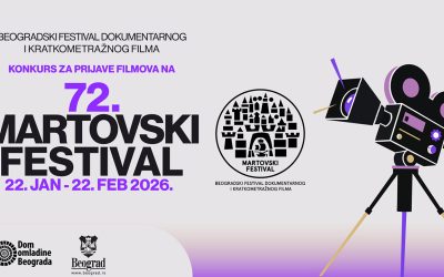 Otvoren konkurs za prijave filmova na 72. Martovski festival
