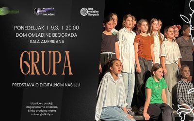 Predstava “GRUPA” u nastavku Pozorišta za tinejdžere u DOB-u