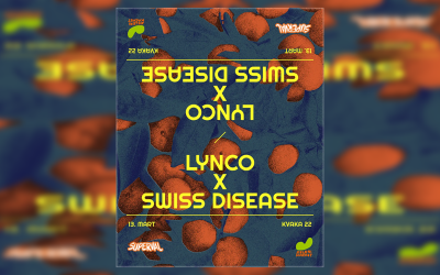 ZeleniVal: riječki Lynco i beogradski Swiss Disease u Kvaki 22