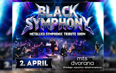 Savršena buka! Black Symphony- Metallica symphonic tribute show 2. aprila u mts Dvorani