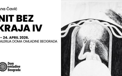 Izložba “Nit bez kraja IV” Ane Čavić u Galeriji Doma omladine Beograda