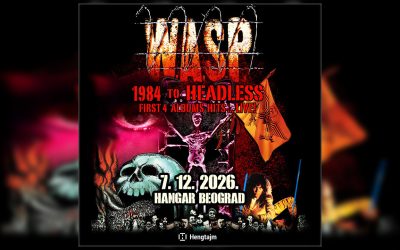 W.A.S.P. se vraća u Beograd početkom decembra i svira prva četiri albuma