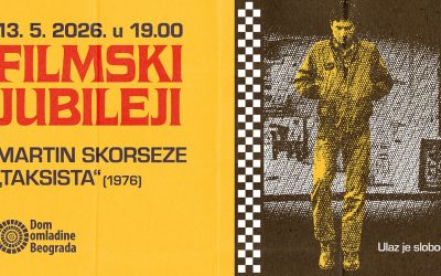 Besplatna projekcija kultnog filma “Taksista” u Domu omladine Beograda