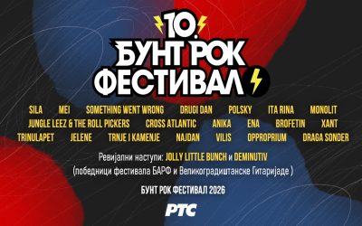 Izabrani bendovi koji ce se takmičiti na 10. Bunt rok festivalu ove jeseni