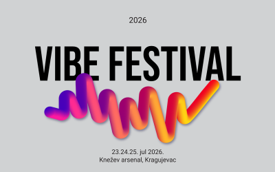 VIBE Festival 2026: Tri dana muzike, umetnosti i urbane energije u Kneževom arsenalu u Kragujevcu