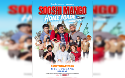 Druga strana Events i mts Dvorana predstavljaju: Sooshi Mango prvi put u Beogradu 09. oktobra