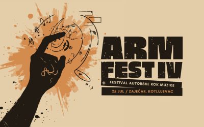 Zagrevanje za ARM Fest 2026 Pre-ARM koncert 18. jula u Omladinskom centru Zaječar