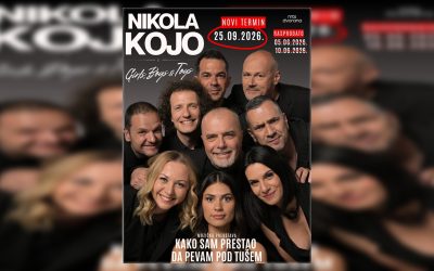 Nakon dva rasprodata i uspešno izvedena nastupa Nikola Kojo i u septembru u mts Dvorani
