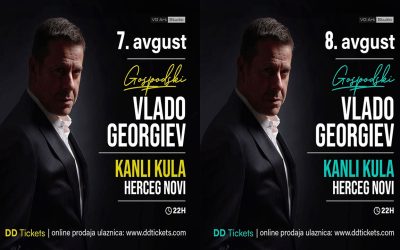 Predlog za muzički vikend u Herceg Novom: Vlado Georgiev – “Gospodski” u petak i subotu, 7. i 8. avgusta