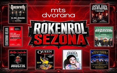 Sprema se žestoka rokenrol sezona u mts Dvorani