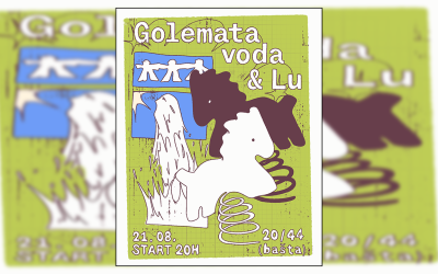 Sećanja ili pevaju ili viču: Golemata Voda premijerno u Beogradu 21. avgusta u klubu 20/44