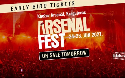 Arsenal Fest počinje prodaju ulaznica za 2027. godinu – “early bird” kompleti za tri festivalska dana od sutra u prodaji