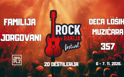 Familija, Deca Loših Muzičara, 357 i Jorgovani na četvrtom Rock n’ Rakija festivalu