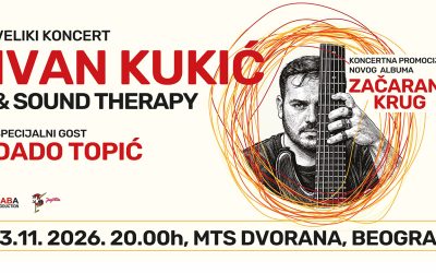 Muzički začarani krug Ivana Kukića 3. novembra u mts Dvorani