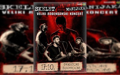 Skelet Psiho Manijaka na rođendanskoj turneji