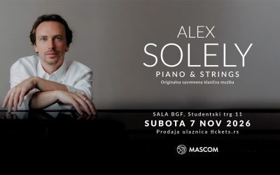Alex Solely i kamerni orkestar Muzikon 7. novembra u sali BGF