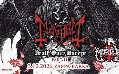 Mayhem i Marduk spremaju black metal spektakl u subotu u Zappa Barci, poznata i satnica